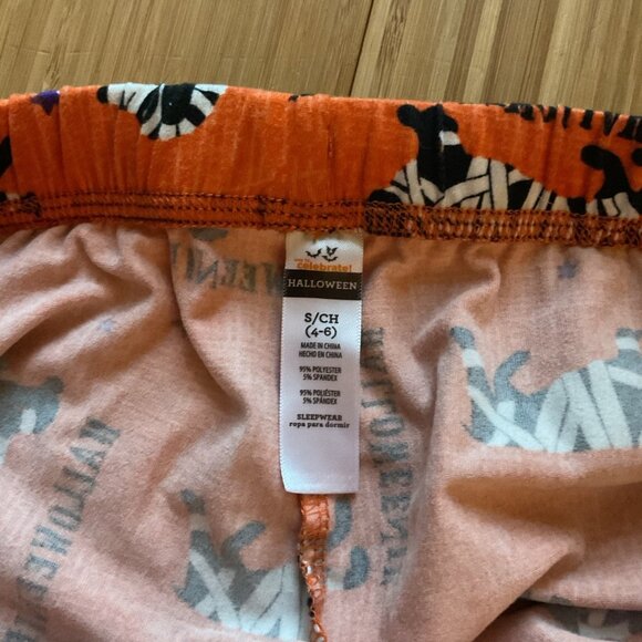 S Happy Halloweenie Mummy Weenie Dog Pajama Pants Lounge Halloween Dachshund - Picture 5 of 5